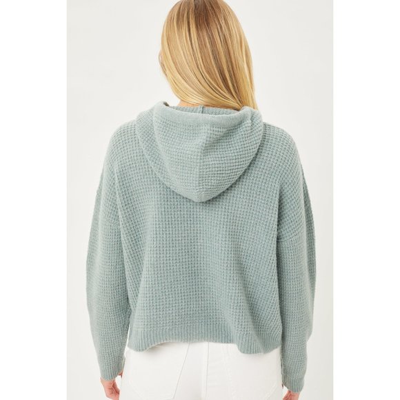 Drawstring Hoodie Sweater - Picture 5 of 8